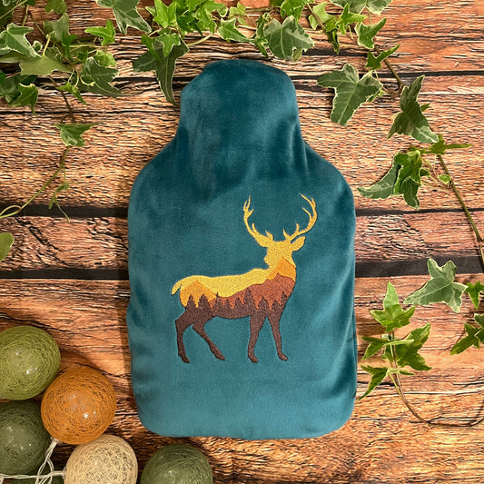 Wärmflasche Hirsch